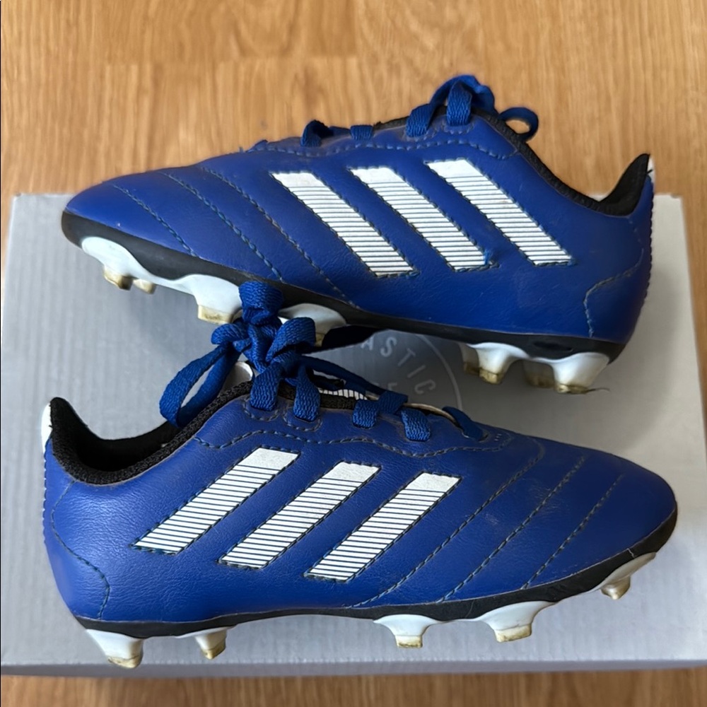 Adidas Kids Blue Soccer Cleats